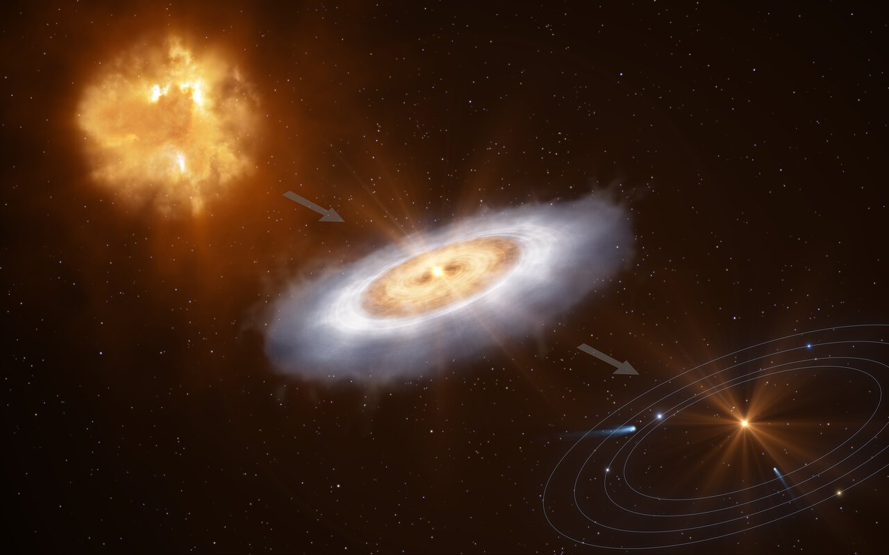 Astronomi Ir Ieguvuši Pirmo Attēlu, Kurā Redzamas Divas Kopā Rotējošas Melnās Caurums.